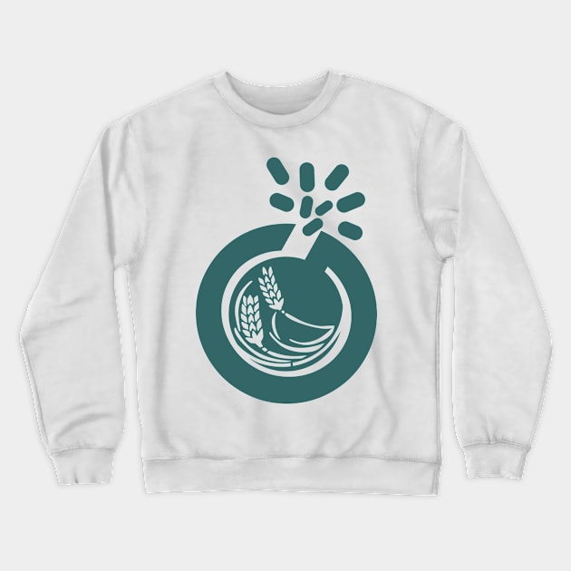 cereal farm boom Crewneck Sweatshirt by asepsarifudin09